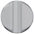 vidaXL Zátky 2 ks Strieborná M6 x 12 mm Kov
