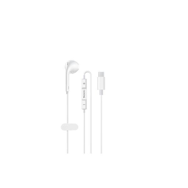 YESIDO slúchadlá YH55 TYPE-C 120 CM BIELA