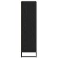 vidaXL Knižnica 68 x 30 x 108.5 cm Kompozitné drevo Čierny dub