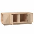 vidaXL Konferenčný stolík 110x50x40 cm borovicový masív