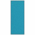 vidaXL Rohož Cyan a Čierna 120 x 300 cm 100% polyamid
