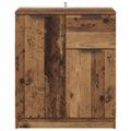 vidaXL Servírovacia skriňa Staré drevo 60 x 30 x 70 cm