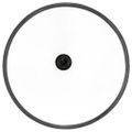 vidaXL Industriálna závesná lampa 25 W, čierna, okrúhla 40 cm E27