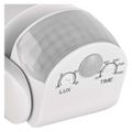 PIR senzor (pohybové čidlo) IP65 1200W, biela