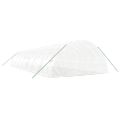vidaXL Fóliovník s oceľovým rámom biely 96 m² 16x6x2,85m