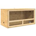 vidaXL Terárium Hnedá 100 x 50 x 50 cm OSB