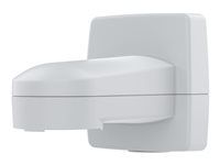 Úchyt fotoaparátu - s káblom RJ-45 - montáž na stenu, montáž na stĺpik - interiér, vonkajšie použitie - NCS S 1002-B, biela - kompatibilný s TAA - pre AXIS M5000, M5525, M5526, P5654, P5655, P5676, Q6010, Q6074, Q6135; M55 Series