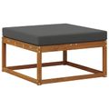 vidaXL Záhradná súprava gaučov 7 ks Prírodná a antracitová