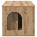 vidaXL Mačka Dom Dub artisan 85 x 55 x 50,5 cm Kompozitné drevo