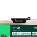 Green Cell DE165 batéria NYFJH-6C 0NYFJH 0RY3F9 0VRX0J pre Dell Precision 15 7530 7540 7740