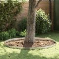 vidaXL Obrubník trávnika 4 ks 450 x 15 cm Nerezová oceľ Strieborná