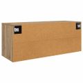 vidaXL Nástenná skriňa pre TV 100 x 34,5 x 40 cm Remeselný dub