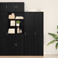 vidaXL Highboard Čierny dub 40 x 42,5 x 185 cm