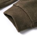 Detské tepláky kaki melanž 140