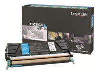 Azurová - originálna - kazeta s farbivom LCCP, LRP - pre Lexmark C522, C524, C530, C532, C534