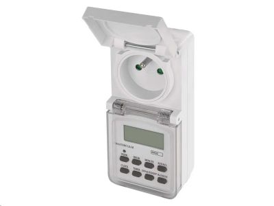 Spínacia digitálna zásuvka EMOS P5507N vonkajšia IP44