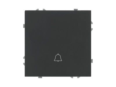 Zvonkový spínač DPM MOXY MOX1020B čierny
