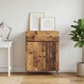 vidaXL Servírovacia skriňa Staré drevo 66 x 34,5 x 90 cm