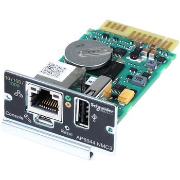 Network Management Card for Easy UPS, 1-Phase Sítová karta, Gigabit Ethernet, SNMP v1/v3, Modbus TCP, webové rozhraní, certifikace IEC 62443-4-2, 12mesícní predplatné Secure N