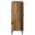 vidaXL Servírovacia skriňa so zásuvkou Staré drevo 69,5 x 34 x 90 cm