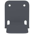 vidaXL Neviditeľná plávajúca polica 8 ks Antracit 6 x 11 x 6,5 cm