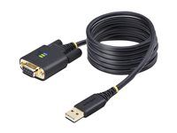 USB/sériový kábel - USB (M) na DB-9 (F) - 2 m - čierna