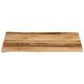 vidaXL Stolová doska živá hrana 80x60x3,8 cm masívny surový mangovník