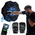 Elektronický boxerský terč HMS TB02 s LED, Bluetooht a rukavicami (Music Boxing Machine)