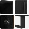 vidaXL Highboard 2 ks Čierny dub 69,5 x 34 x 180 cm