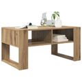 vidaXL Konferenčný stolík Remeselný dub 92 x 53 x 45 cm