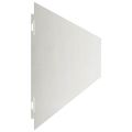 vidaXL Obrubník trávnika 30 ks 15 x 103 cm Nehrdzavejúca oceľ