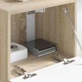 vidaXL TV nástenná skriňa 39 x 31 x 29,5 cm Sonoma Kompozitné drevo