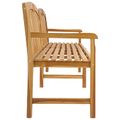 vidaXL Ručne vyrezávaná ružová lavička 228 x 61 x 94,5 cm Prírodná