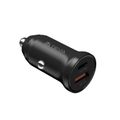 Devia car charger Smart Mini PD QC 3.0 30W 1x USB 1x USB-C white