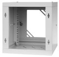 RACK skriňa závesná NEKU TS 10" 6U 300mm, samozostaviteľná, šedá 7035