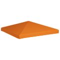 vidaXL Strieška na altánok 310 g/m², 3x3 m, oranžová