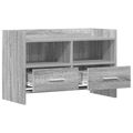 vidaXL TV skrinka 71,5 x 33 x 47 cm Sivý Sonoma Kompozitné drevo
