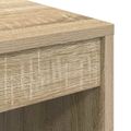 vidaXL Stôl Sonoma dub 115,5 x 50 x 127 cm 2 ks