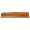 vidaXL Stolová doska 100x40x3,8 cm obdĺžnik masívna akácia živá hrana