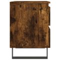 vidaXL Nočný stolík dymový dub 40x35x50 cm kompozitné drevo
