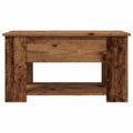 vidaXL konferenčný stolík Old Wood 79x49x41 cm Konštrukčné drevo