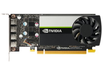 HP NVIDIA T400E 4 GB 4mDP Graphics Grafická karta, PCI-E, 4GB GDDR6, 4× mini DisplayPort, aktívna