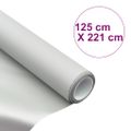 vidaXL Projekčná fólia kovová PVC 100" 16:9