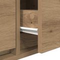 vidaXL TV skrinka 100 x 31 x 25,5 cm dub artisan Kompozitné drevo