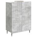 vidaXL Servírovacia skriňa Betónovo sivá 66 x 34,5 x 92 cm
