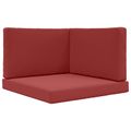 vidaXL Vankúš na vonkajšiu pohovku Polyester vínovo červená 80 x 80 cm