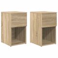 vidaXL Skriňa pod posteľ 2 ks Dub sonoma 29 x 31,5 x 49 cm