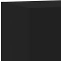 vidaXL TV nástenná skrinka s LED svetlami čierna 80x35x31 cm