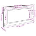 vidaXL Otočné a sklopné okno do suterénu RISOR 110 x 50 cm PVC a sklo