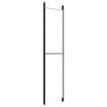 vidaXL 5-panelový paraván biely 250x220 cm látkový